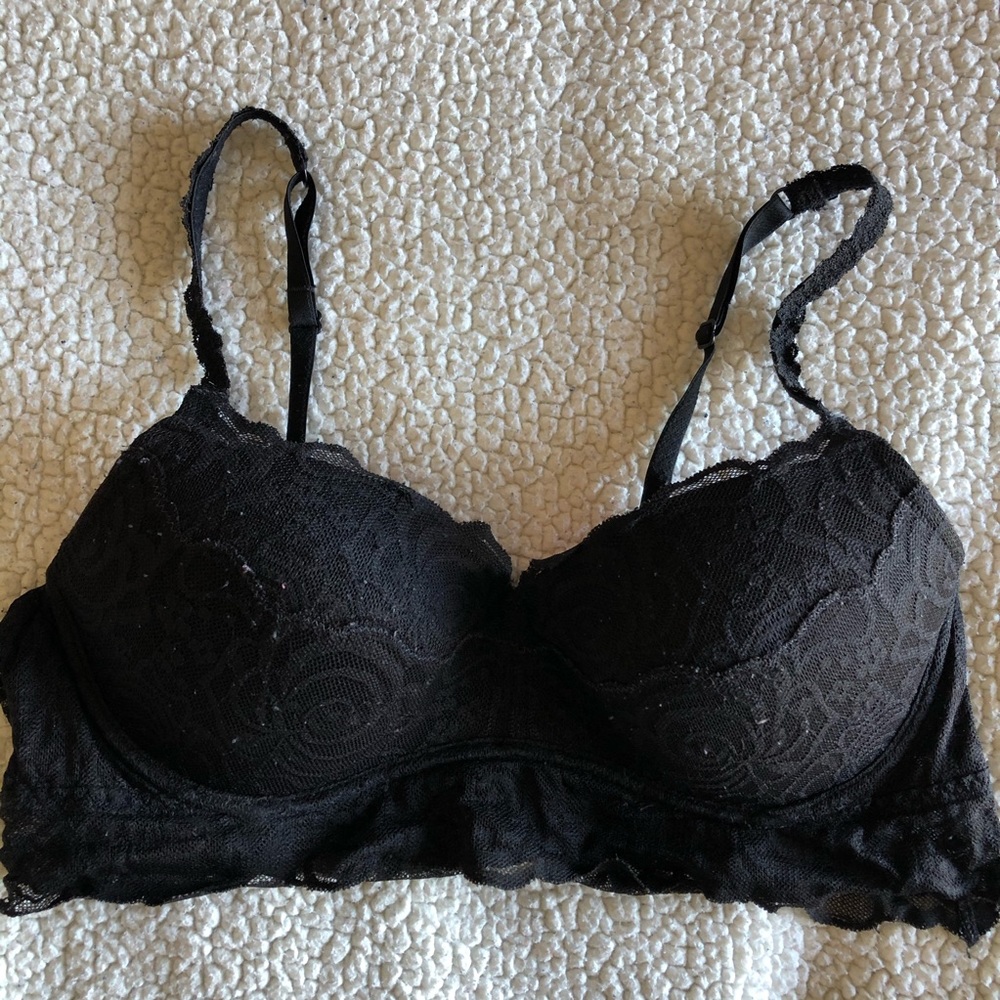VS Pink Lace Bralette